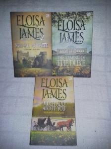 Eloisa James : Much Ado About You Rp 25.000 Kiss Me, Annabel Rp 25.000 The Taming of The Duke Rp 25.000